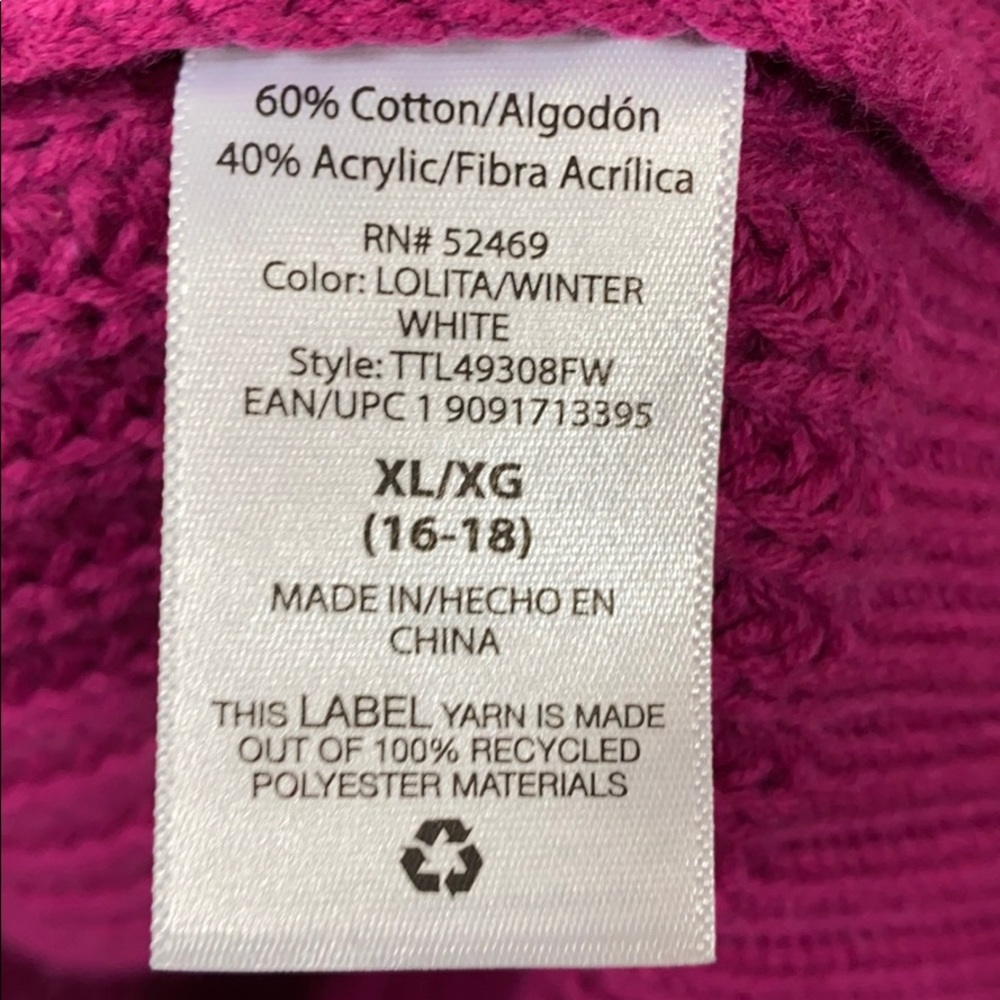 Time and tru multi-colored sweater size XXL - Picture 5 of 8